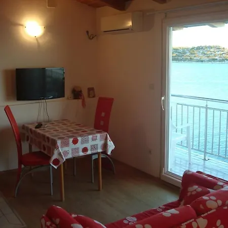 In Tribunj With Sea View, Balcony, Air Conditioning, Wifi 68-1 *
