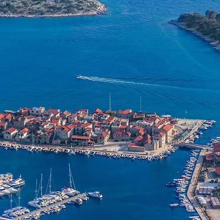 In Tribunj With Sea View, Balcony, Air Conditioning, Wifi 68-1 Διαμέρισμα