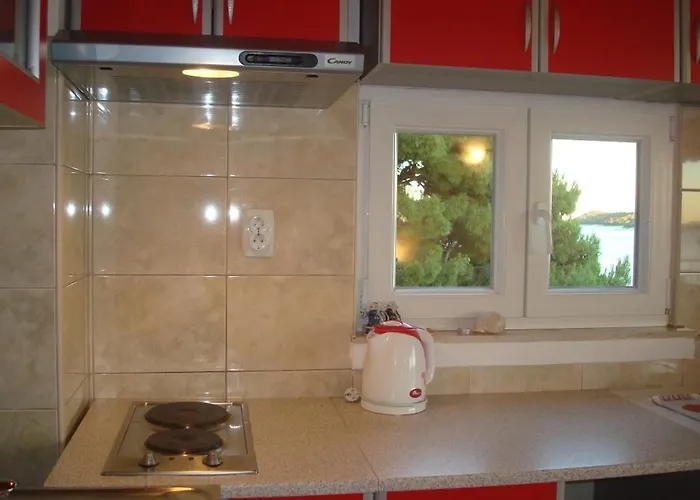 In Tribunj With Sea View, Balcony, Air Conditioning, Wifi 68-1 *