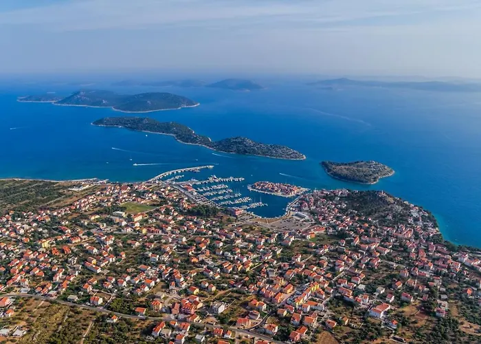 In Tribunj With Sea View, Balcony, Air Conditioning, Wifi 68-1 *